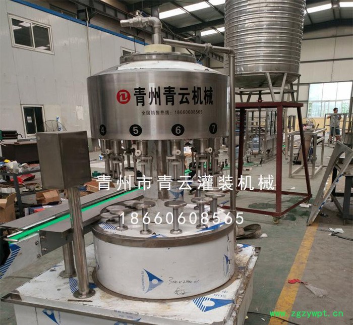 直销 葡萄酒灌装机 红酒灌装机 灌装生产线 12头全自动灌装图3