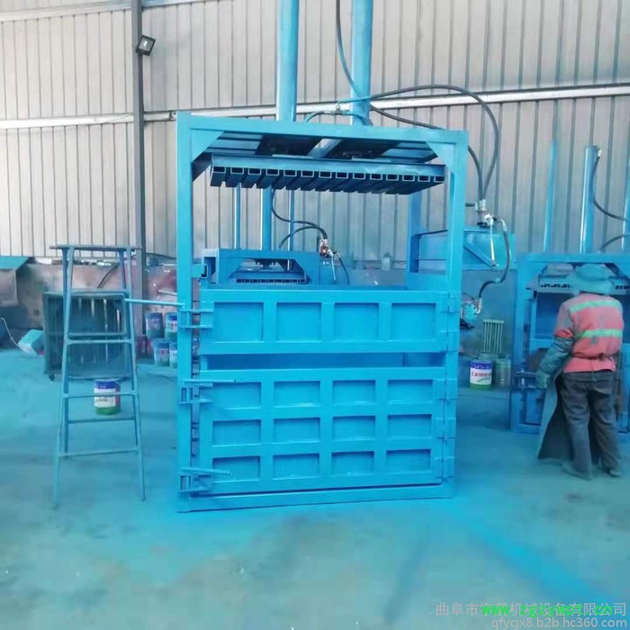 自动翻包立式压块打捆机中药材打包机 牧草稻草捆扎机图4