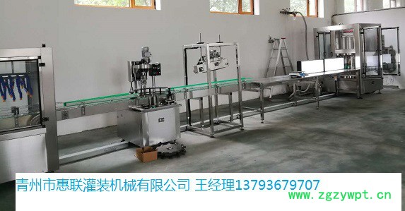 旋转式酒水灌装设备白酒灌装机械自动白酒灌装生产线图3