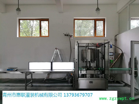 旋转式酒水灌装设备白酒灌装机械自动白酒灌装生产线图2