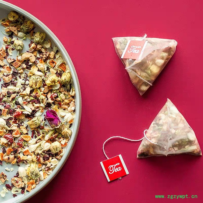 QD-20D无纺布茶叶自动包装机三角包花茶自动计量包装机八宝茶组合电子秤包装机中药碎茶包装机设备图5