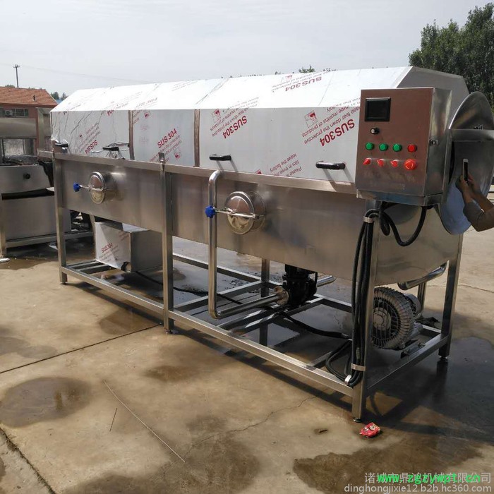 鼎鸿牌TQX-3000型食品袋清洗机 滚筒洗袋机 油沙豆清洗机 火腿肠清洗机 中药材清洗机 根茎去污清洗机 价格优惠图4