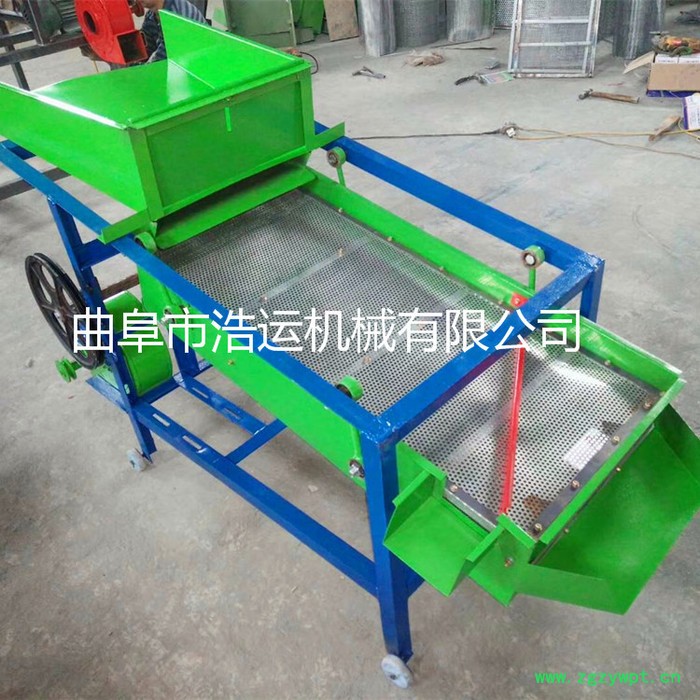 浩运供应家用五谷杂粮选种机 中药材种子挑选机 中小型粮食专用震动筛图5