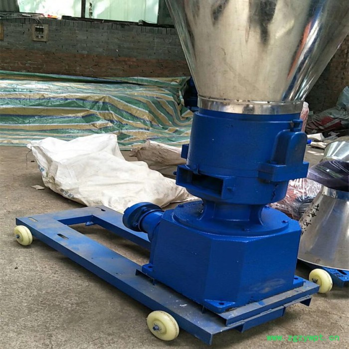 济宁现货养殖业饲料颗粒机 玉米粒饲料造粒机 鸡饲料颗粒机 中药颗粒机干净卫生易操作图5