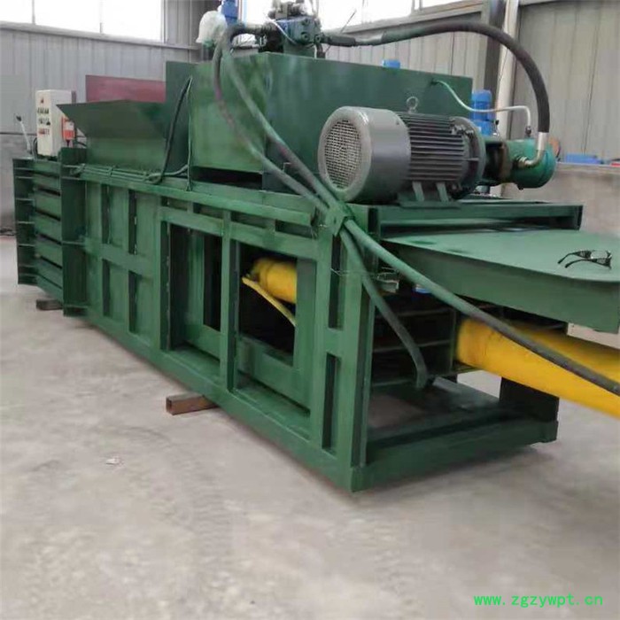 加厚耐磨 中药材树皮干草卧式液压打包机 立式金属不锈钢打包机**图3