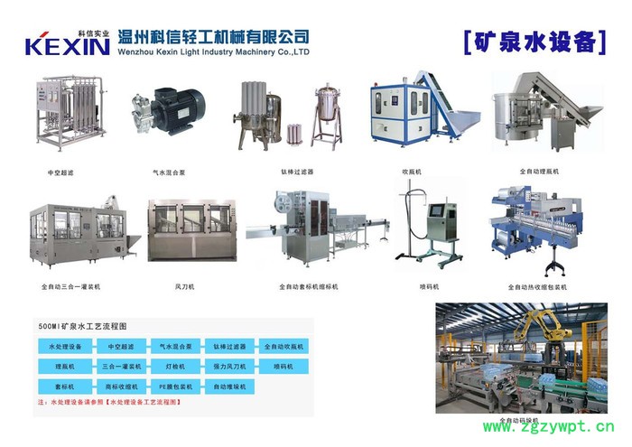 500ml瓶装纯净水灌装生产线设备|550ml装2000瓶每小时瓶装水生产线设备图5