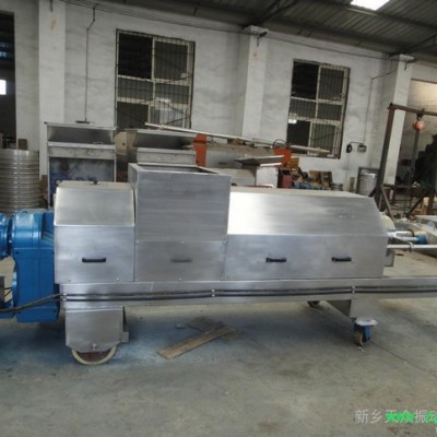 绞股蓝、甜叶菊、白菜、乌拉草、芹菜，中药渣、木材、菊花等双螺旋压榨脱水挤压机、菜叶压榨挤压机、果蔬加工厂设备、木瓜榨汁机