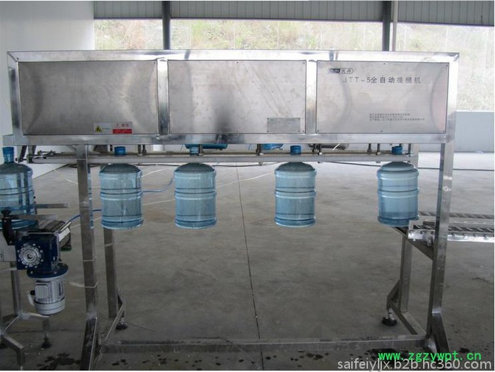 全自动18.9L五加仑桶装矿泉水生产线 桶装水灌装生产线图2