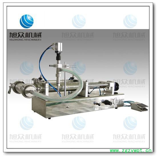 浙江祥博三通阀灌装机灌装纯净水食用油眼药水的机器多功能液体灌装机