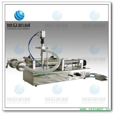 浙江祥博三通阀灌装机灌装纯净水食用油眼药水的机器多功能液体灌装机