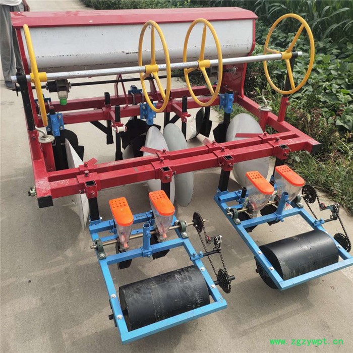 拖拉机蔬菜籽中药材播种机 萝卜单粒播种机 四行蔬菜谷子播种机图3