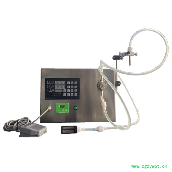 远杨机械 半自动液体灌装机 水剂灌装生产线 化妆品精华水分装机图4