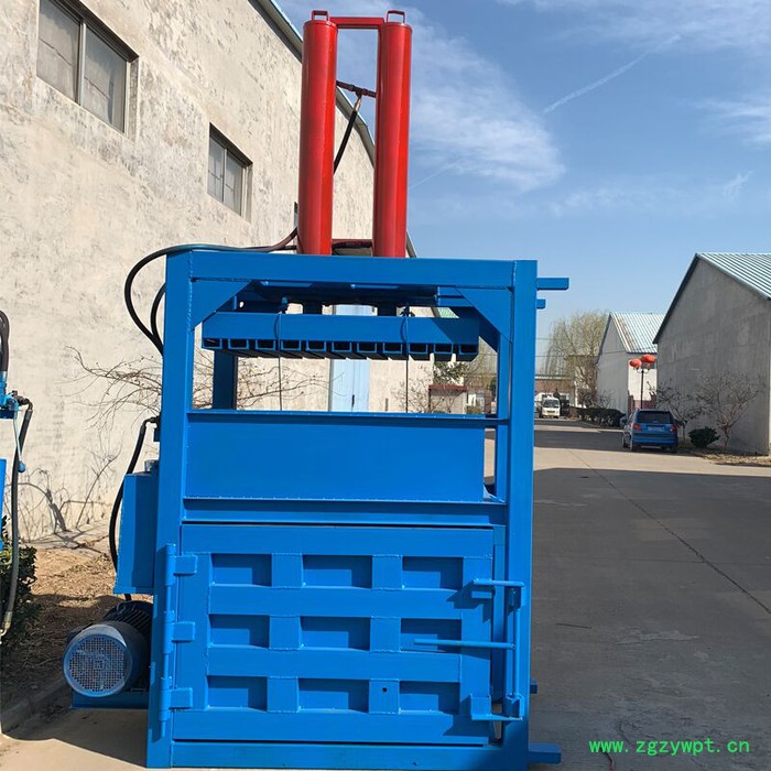 宏博 水泥袋子打包机 废铁桶液压机 中药材服装液压打包机图3