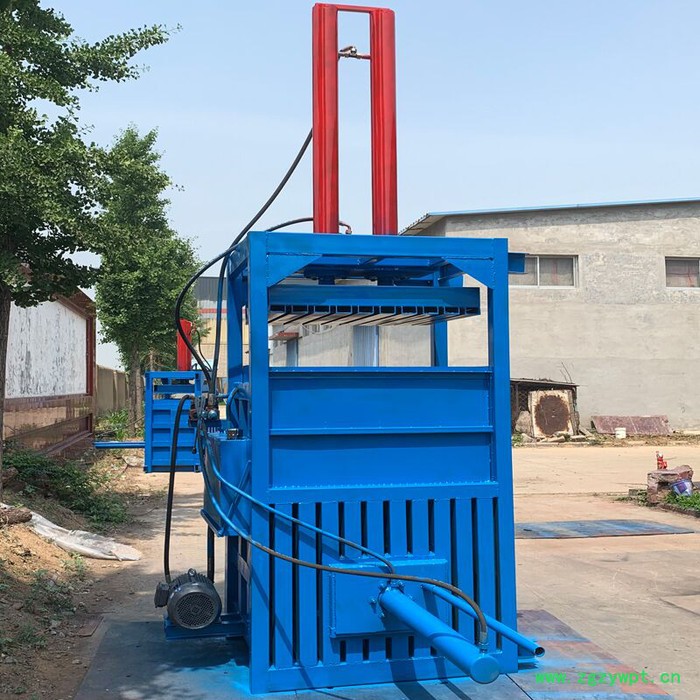 宏博 水泥袋子打包机 废铁桶液压机 中药材服装液压打包机图4