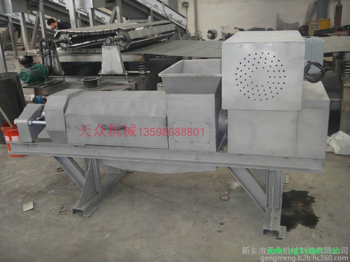 不锈钢水果专用双螺旋压榨脱水机、果酒灌装生产线图2