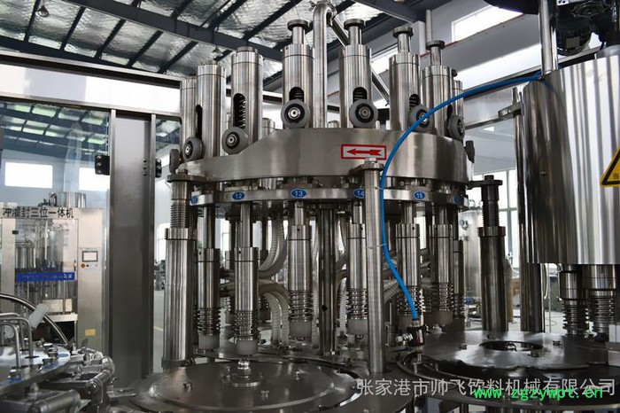 全自动小型玻璃瓶饮料灌装生产线 三合一饮料灌装机图4