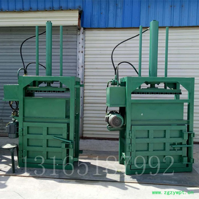 废棉花木屑打包机 中药材塑料捆扎机 专业打包各种废纸压包机富兴图4