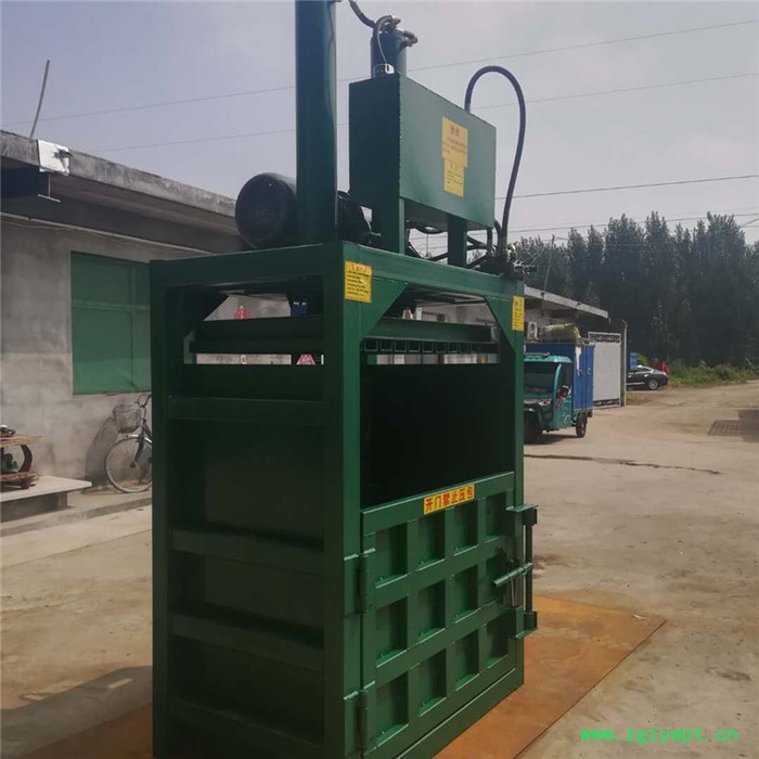 废棉花木屑打包机 中药材塑料捆扎机 专业打包各种废纸压包机富兴图7