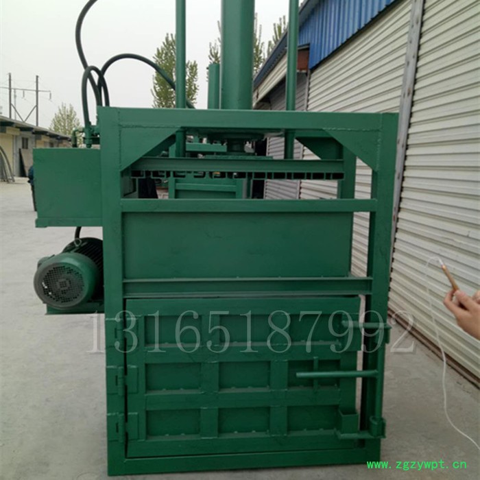 废棉花木屑打包机 中药材塑料捆扎机 专业打包各种废纸压包机富兴图3