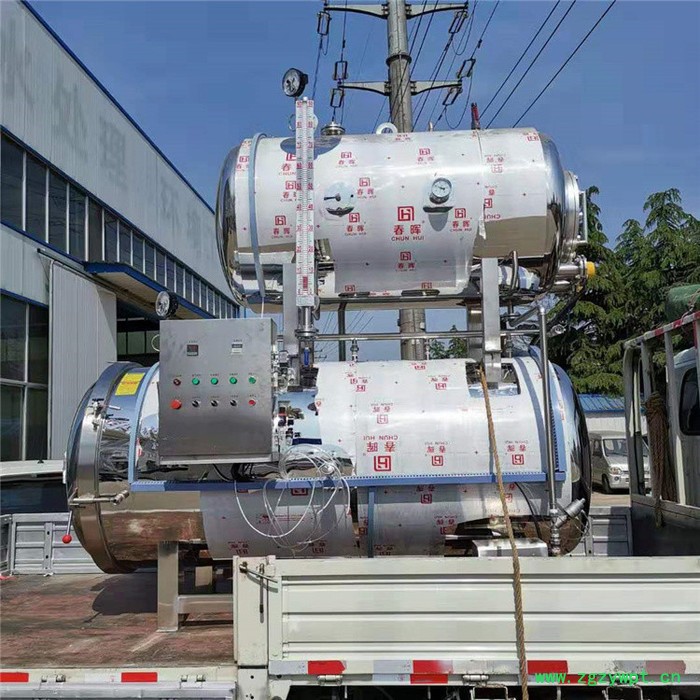 星科 杀菌锅 供应糯米藕高温杀菌釜 中药 瓶装灭菌锅 咸鸭蛋流油杀菌设备 实地厂家