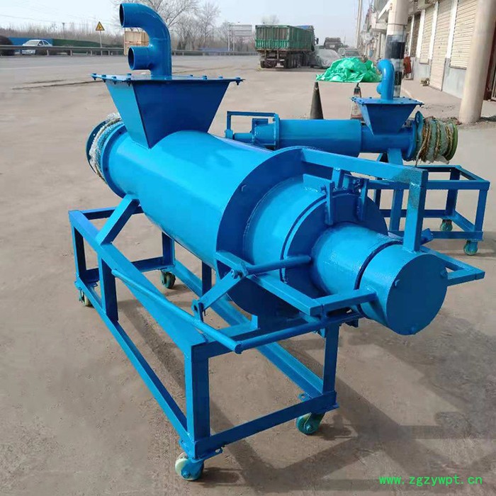 佳硕山西中药渣干湿分离机厂家 猪粪脱水处理机 猪粪鸡粪粪便脱水机图3