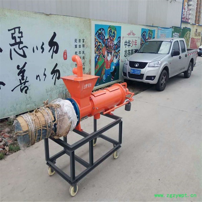 佳硕山西中药渣干湿分离机厂家 猪粪脱水处理机 猪粪鸡粪粪便脱水机图4