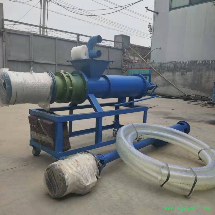 佳硕山西中药渣干湿分离机厂家 猪粪脱水处理机 猪粪鸡粪粪便脱水机图6