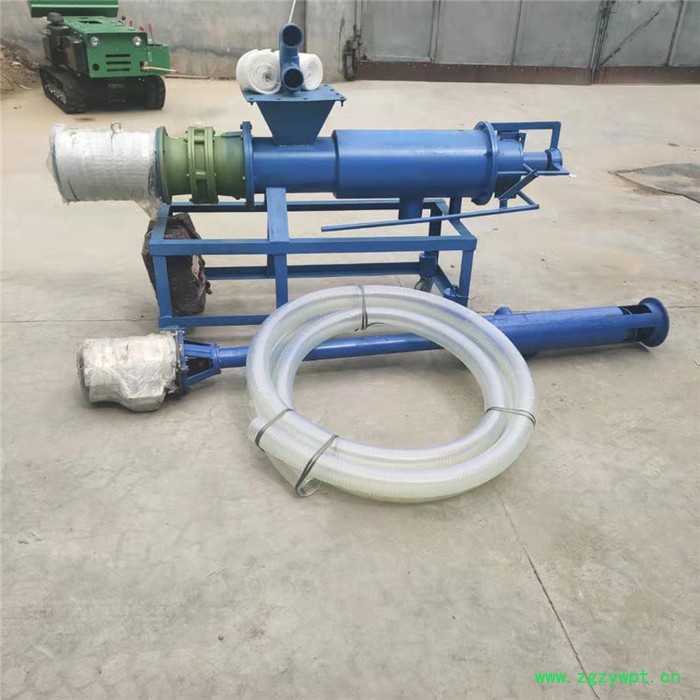 佳硕山西中药渣干湿分离机厂家 猪粪脱水处理机 猪粪鸡粪粪便脱水机图8