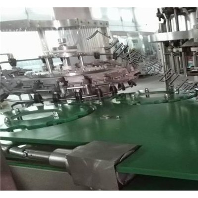 鸡尾酒等全自动灌装生产线 适用于玻璃瓶灌装