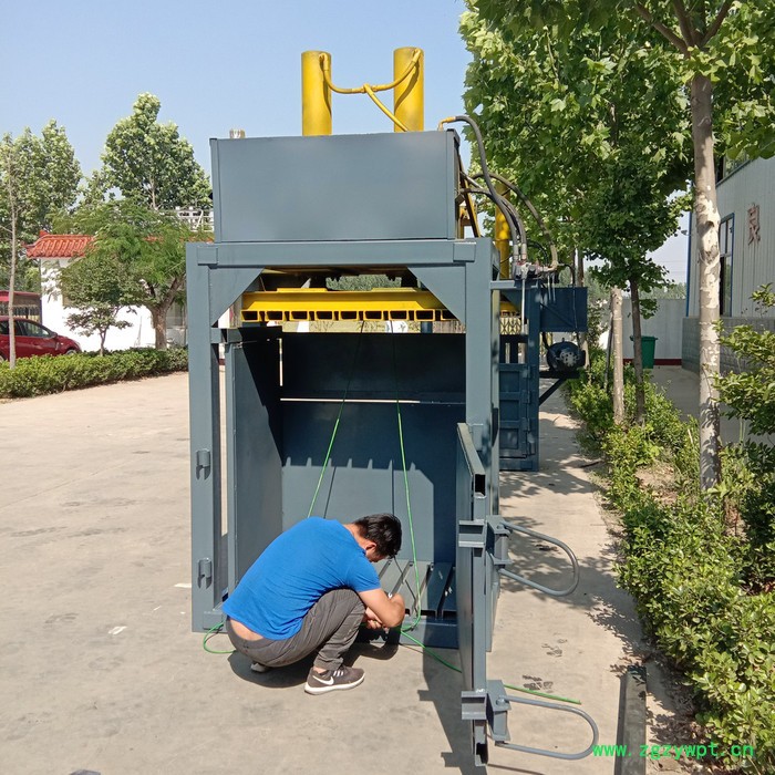 科博湖北中药材压缩机/双缸液压打包机价格/塑料废品压缩压块机图4