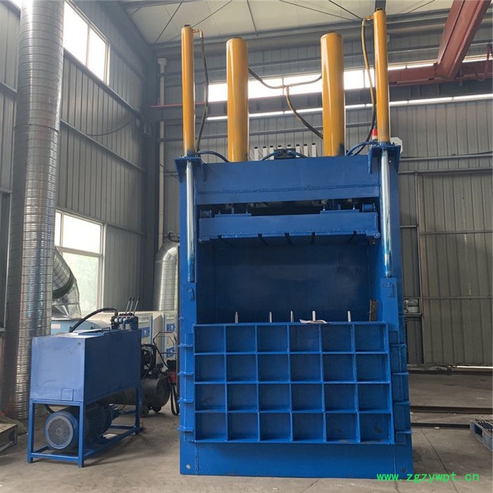 鲁丰40吨 中药材 艾叶 粽叶树皮小型液压打包机 捆包压扁机图8