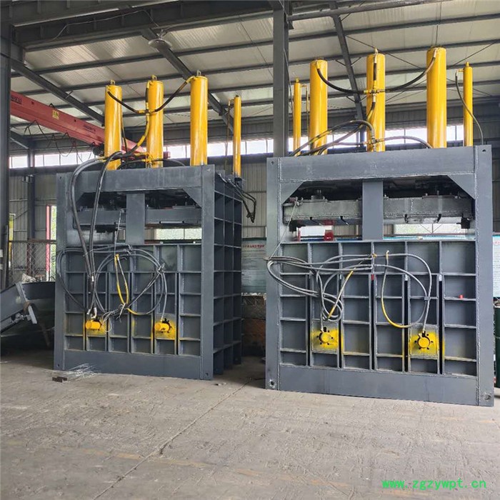 鲁丰40吨 中药材 艾叶 粽叶树皮小型液压打包机 捆包压扁机图4