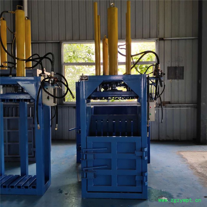 鲁丰40吨 中药材 艾叶 粽叶树皮小型液压打包机 捆包压扁机图7