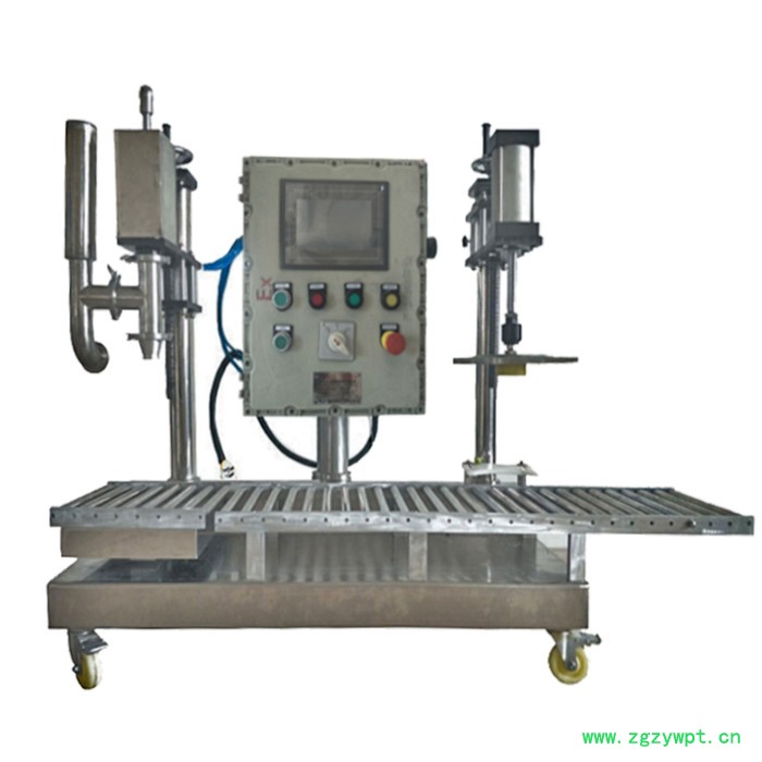 欣三合G12 G12C 防腐液体灌装机 管道式丙桐胶水油漆自动称重打包机 自带压盖 防爆表头 触摸屏可选 厂家直供 质保图4