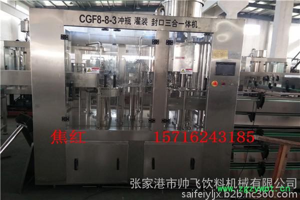 小型瓶装纯净水灌装生产线  全自动纯净水生产线 全自动纯净水灌装设备图2