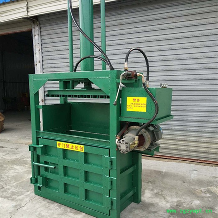 废铁皮立式打块机厂家 10吨家用电艾草中药材压块机 富兴直销打包机图8