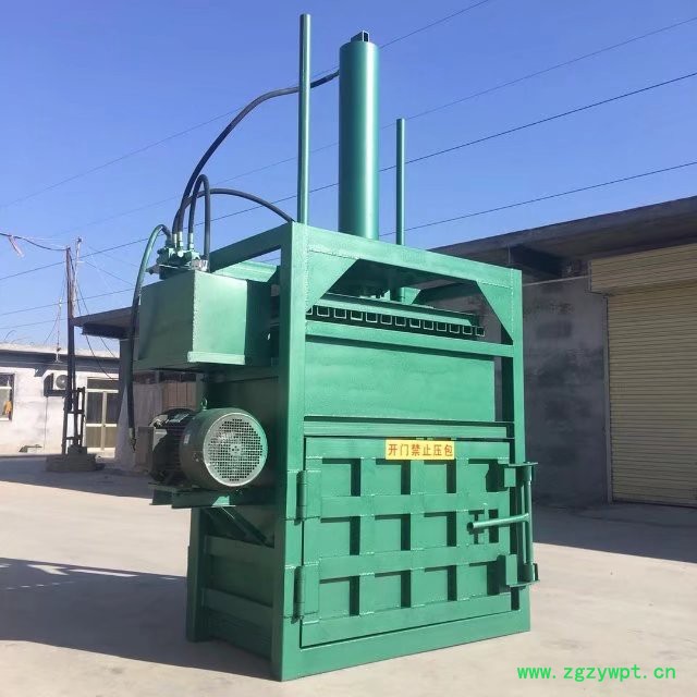 佳鑫立式液压打包机 两相电小型打包机 中药材压缩打包机图2