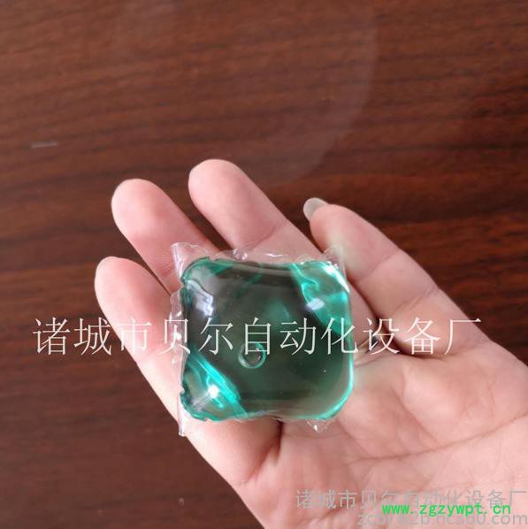 香水型洗衣凝珠灌装生产设备 山东龙贝尔全自动洗衣液灌装生产线 8克洗衣珠制造设备图6