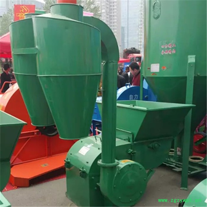 广西树皮中药渣大进料口粉碎机 发酵有机肥颗粒机组 批发商用图8