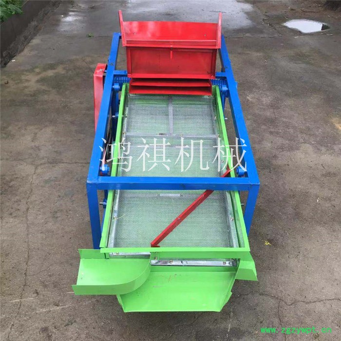 鸿祺厂家销售黄豆筛分机 玉米大豆清选机 中药材杂质清选机图7