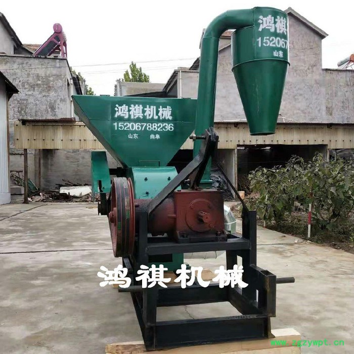 涞源县HQ粉碎机 柴油机自动进料粉碎机批发 中药磨粉机厂家图4