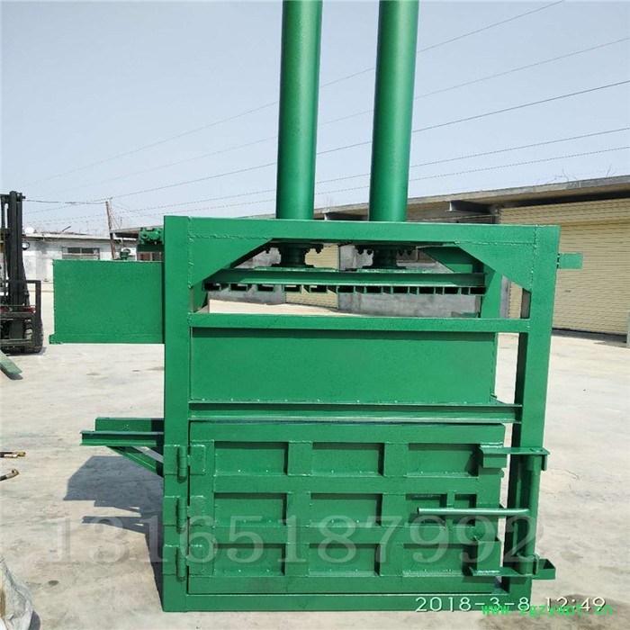 废旧边角料打包机 富兴机械** 中药材液压立式小型打包机图7