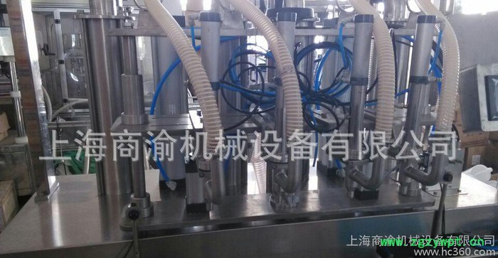 灌装生产线  灌装包装线 理瓶机灌装机旋盖机铝箔封口机贴标机图2
