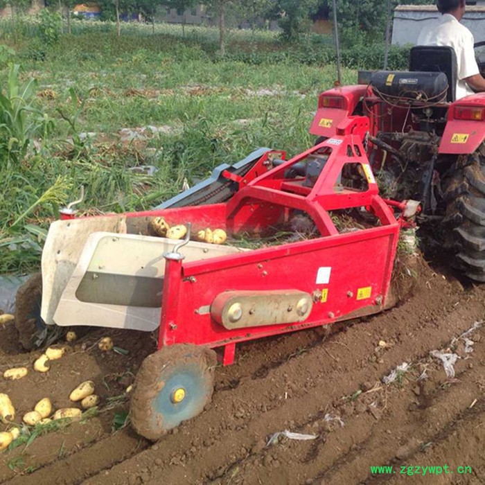 富田直销拖拉机后悬挂红薯土豆收获机沙土花生收获机中药材收获机图5