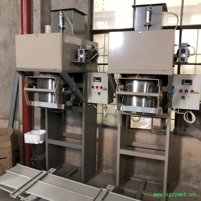 发酵中药渣自动称重包装机 茶叶定量装袋机 50公斤敞口袋分装机图3