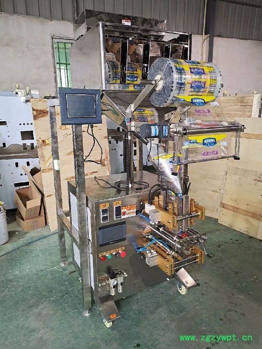 全自动四头立式中药颗粒包装机郑州批发三边/四边背封颗粒包装机图8