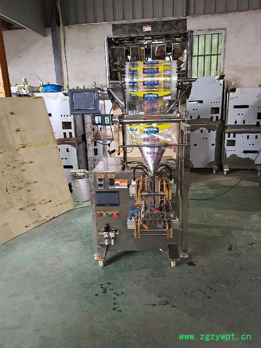 全自动四头立式中药颗粒包装机郑州批发三边/四边背封颗粒包装机图7