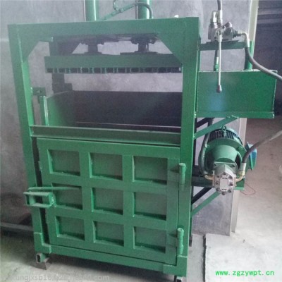 10吨小型废铁纸打块机 中药材编织袋压包机 湿布条子打包机价格