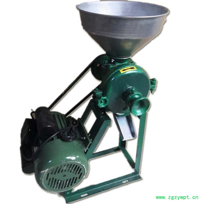自吸式中药粉碎磨粉机 养殖用粉碎机 锥形278去麸皮磨面机图3