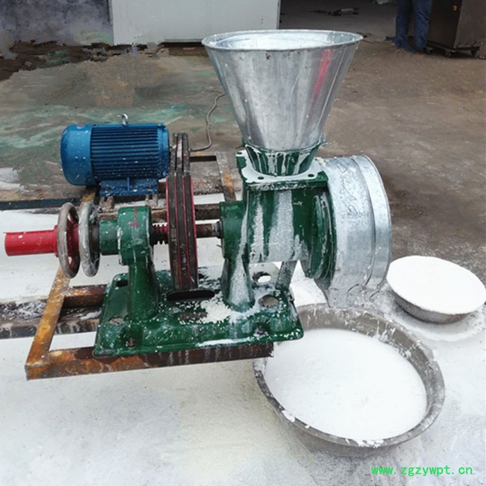 自吸式中药粉碎磨粉机 养殖用粉碎机 锥形278去麸皮磨面机